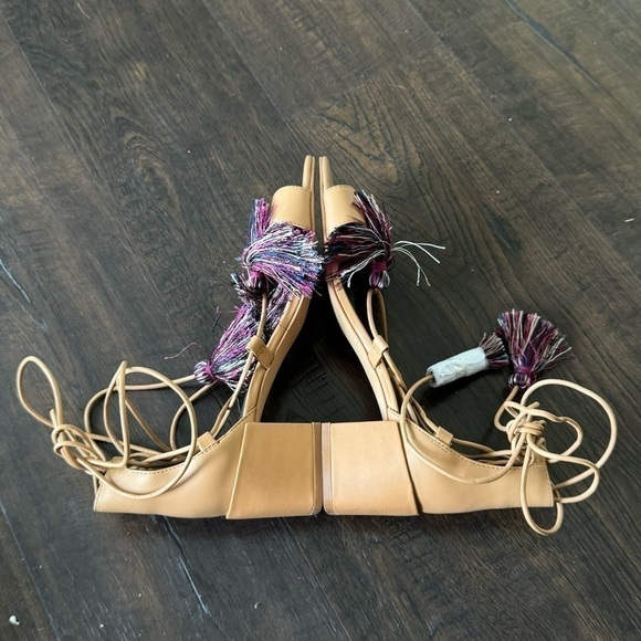 Rebecca Minkoff Isla Wraparound Lace Sandal Size 7 Women - Picture 8 of 11